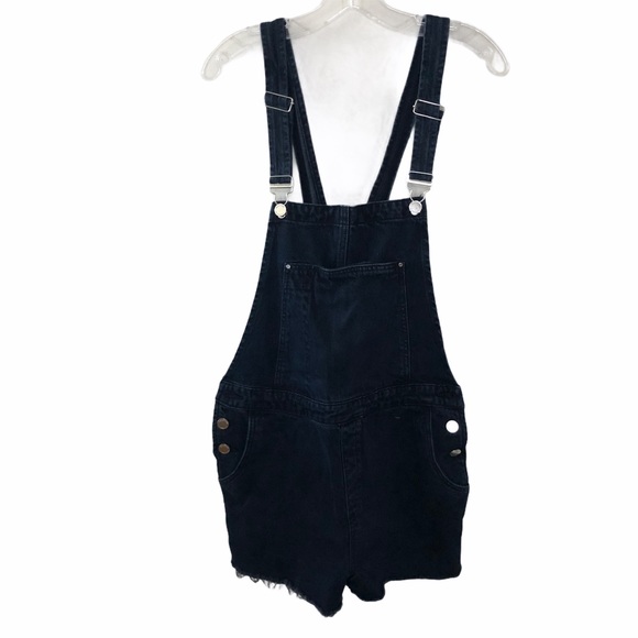 BlankNYC Dark Wash Shorteralls Overalls 29